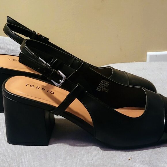 Slingback Block Heels - NWOT - $20 - Picture 3 of 8